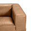 Pomona 3 Seater Sofa - Light Brown Leather