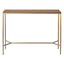 Chloe Timber Console Table - Large Gold