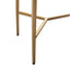 Chloe Timber Console Table - Large Gold