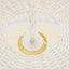 Fortaleza Rattan Pendant - Large White