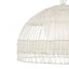 Fortaleza Rattan Pendant - Medium White