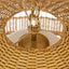Fortaleza Rattan Pendant - Large Natural