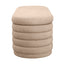 Demi Storage Bench Ottoman - Beige