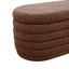 Demi Storage Bench Ottoman - Chocolate