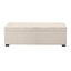 Soho Storage Bench Ottoman - Ivory