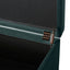 Soho Storage Bench Ottoman - Teal Velvet