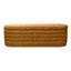 Demi Storage Bench Ottoman - Mustard
