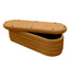 Demi Storage Bench Ottoman - Mustard