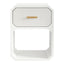 Anderson Bedside Table - Small White