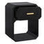 Anderson Bedside Table - Small Black