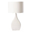 Sabrina Table Lamp - White