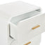 Anderson 2 Drawer Bedside Table - White