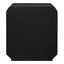 Anderson 2 Drawer Bedside Table - Black