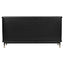 Sophia 6 Drawer Chest - Black