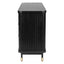 Sophia 6 Drawer Chest - Black