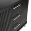 Sophia 6 Drawer Chest - Black