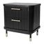 Sophia Bedside Table - Black