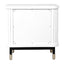 Sophia Bedside Table - White