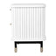 Sophia Bedside Table - White