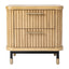Sophia Oak Bedside Table - Natural