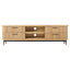 Sophia Oak Entertainment Unit - Natural