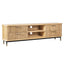 Sophia Oak Entertainment Unit - Natural