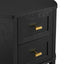 Theodore Bedside Table - Small Black