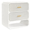 Anderson 2 Drawer Chest - White