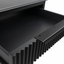 Aimee Bedside Table - Small All Black