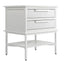 Aimee Bedside Table - Small All White