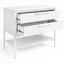 Aimee Bedside Table - Large All White