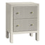 Ariana Bedside Table - Small Grey