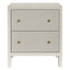 Ariana Bedside Table - Large Grey
