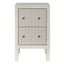 Ariana Bedside Table - Petite Grey