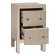 Ariana Bedside Table - Petite Beige