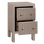 Ariana Bedside Table - Petite Taupe