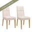 Malli Dining Chair Set of 2 - Beige - OUTLET NSW