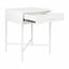 Nessa 1 Drawer Bedside Table - All White