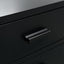 Nessa 2 Drawer Bedside Table - All Black