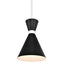 Oslo Pendant - Black w White