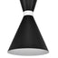 Oslo Pendant - Black w White