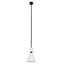Oslo Pendant - White w Black