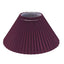 Anya Pleated Empire Shade - Medium Plum