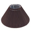 Anya Pleated Empire Shade - Medium Espresso