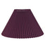 Anya Pleated Empire Shade - Small Plum