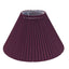 Anya Pleated Empire Shade - Small Plum