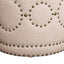 Bradshaw Round Storage Stool - Fawn Linen