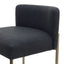 Leon Kitchen Stool - Black Vegan Leather