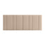 Bronx 277x130cm Queen Bedhead - Beige