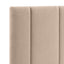 Bronx 277x130cm Queen Bedhead - Beige